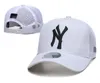 modeontwerper brief ny straat hoeden baseball cap bal caps voor man vrouw verstelbare emmer hoed mutsen koepel topkwaliteit hoeden n-4