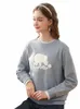 Ik GELOOF U Fake Twee Stukken Plus Vrouwen Hoodie Fleece Verdikte Ronde Hals 2023 Winter Nieuwe Zachte Sweatshirts 2233195403 l8eW#