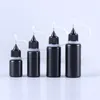 Storage Bottles 200pcs 5ML 10ML 15ML 20ML 30ML Plastic Squeezable Tip Applicator Bottle Dropper With Needle Caps For Glue Liquid