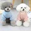 Cão vestuário velo inverno hoodie roupas urso roupas para animais de estimação pulôver casaco com capuz jaqueta para cães pequenos e médios filhote de cachorro moletom