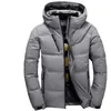 Winter Mannen Dikke Warme Witte Eend Donsjack Toevallige Slanke Capuchon Puffer Jassen Moncler Homme Overjas Windjack Sneeuw parka D77o #