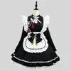 Chinese Chegsam Dr Vrouwen Anime Halen Plus Size Maid Cosplay Kostuums Gothic Lolita Strik Kwasten Waitr Uniform Nieuwe J83S #