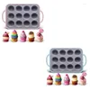 Stampi da forno Stampo per muffin in silicone Mini pirottini per cupcake Stampo per muffin fatti in casa Cupcakes Frittate