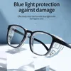 Lunettes hydratantes pour pièce humide Lunettes bloquant la lumière bleue Protection des yeux anti-pollen Cadre de prescription Lunettes de soleil de vision nocturne 240323