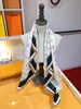 2024 Nya mode kvinnor halsduk designer silkes halsduk lyx sjal små rutor högkvalitativa turbans huvud halsdukar fyrkantiga bandeaus pannband för 90 cm