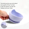 Gravestones 5st/1Set Silicone Baby Feeding Bowl Table Seary Waterproof Spoon Nonslip Crockery BPA Gratis silikonrätter för baby bordsartiklar