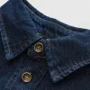 män streetwear fi lös casual lg hylsa överdimensionerad vintage denim jean last skjortor man last blusar kappa kamisor 61em#