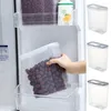 Storage Bottles Transparent Cereal Container Sealed Plastic Grain Tank Moisture-proof Airtight Food Box Kitchen