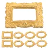 Frames Wallet Brass Chain Connectors Po Frame Display Shelf Mini Retro Picture