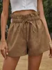 Freizeit und bequeme Shorts für Frauen Sommer neue hohe Taille Spitze lose breite Beinhosen für Frauen s7FP #
