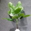 Decorative Flowers 82cm Artificial Banana Leaf 9 Leaves Fake Potted Plant Simulation Landscaping Home Wedding Decor