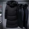 2023 Nouvelle arrivée Veste d'hiver décontractée Hommes de haute qualité Vestes en duvet de canard blanc, hommes épaissir m fi parkas manteau taille M-4XL g0IT #