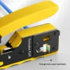 Mats Electrician Tools Rj45 Crimper Network Cable Cutter Ethernet Wire Modular Crimper Cat5 Cat6 Cat7 Connector Crimping Pliers