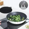 Table Mats 5 Pack Electric Induction Hob Protector Mat Anti-Slip Silicone Pad Scratch Cover Heat Insulated Black