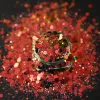 Polijsters 1kg Chameleon Aurora Nail Glitter Sequins Flakes 1000gram/bag Holographic Shining Nail Art Powder Dust Dazzling Nail Decoration