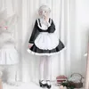 Plus Size Meid Cosplay Akihabara Kat Meisje Serie Paleis Stijl Lolita Lg Mouwen Dr Anime Koffie Huis Kleding Sevika F4Fj #