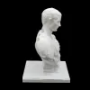 Miniature statua di Giulio Cesare Portapenne da scrivania Organizzatore da scrivania Decorazioni per ufficio Portapenne Regalo Regalo per insegnanti di cancelleria