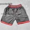 Shorts bordados de secagem rápida masculina Just Don 76ers da High Street Iverson mesmo estilo basquete fitness esportes americano casual capris