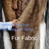 Fabric Fur Fabric Plush By The Meter for Coats Clothing Diy Sewing Thickened Fleece Cloth Imitation Dogs Hair Plain Black White Winter
