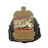 Camo counterweight bag accessory bag, battery pack FAST tactical helmet