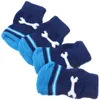 Vêtements pour chiens 2 paires chaussettes pour animaux de compagnie PAWS REPLACABLE COTTON PRÉTECTER PORTHES PORTHES