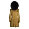 top Quality Winter Warm Yellow Hooded Coat Men Fur Wool Outwear Cmere Parka Fur Men Brand Black Fur Jacket t0Dm#