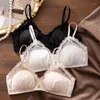 BRAS BIRDTREE FINING REAL SILK PASE BRA KVINNER TUNT TRIG FREEN FRANSKOMSTIL SOV SEX Sexig underkläder 2024 Summer P41950QC