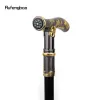 Tags Gold Black Panda Compass Walking Cane Fashion Decorative Walking Stick Gentleman Elegant Cosplay Cane Knob Crosier 93cm