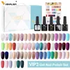 Venalisa vip3 nagelgel polsk ankomst special gel lack set emalj nagel gel kit färg diagram basrock härdad topprock 240321