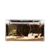 Décor Reptile S/M/L Habitat Terrarium Écorce Plie Cachettes Reptiles et Petits Animaux Cacher Grotte Lézard Habitat Aménagement Paysager Décor terrario