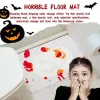 Matten Halloween Blutige Farbwechsel Badematte Streich Badezimmer Fußmatten Horror Teppich Teppiche Halloween Party Dekoration Praktische Witze