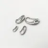 20pcs lot 15-50mm Bag Clasps Lobster Swivel Trigger Clips stainless steel Hook Strapping For DIY Accessories Keychain Parts251r