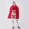 halen Adulto Rural Little Red Riding Hood Stage Play Costume Farmhouse Maid Party Costume S2wK #