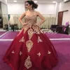 Elegante vermelho branco quinceanera vestidos com apliques de ouro sweetehart a linha charro vestidos de xv anos para vestidos de festa de aniversário 2024 espartilho rendas até vestidos de novia