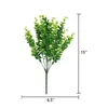 Dekorativa blommor 12 Faux Plant Fake Boxwood Wedding Decor Hushållstillbehör Balkong