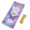 Gift Wrap 50Pcs Butterfly Candy Bag With Ribbon Ties Birthday Kids Packaging Baby Shower Wedding Supplies