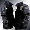 tattico Rana Camicie Uomo Airsoft Lg Vestiti Del Manicotto Militare Paintball SWAT Assalto Forze Speciali Uniforme Della Polizia Esercito Camicie M5J6 #