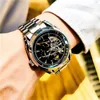 WESKAY Echte Tourbillon Automatisch mechanisch horloge Heren veelzijdige lichtgevende waterdichte horloge heren high-end zakelijk horloge