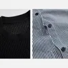 Women's Blouses 2024 Fashion Women Striped Shirt Blouse Sweet Bowknot With Kniteed Shawl Tops