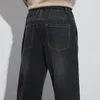 oussyu брендовая одежда, новый дизайн, джинсы-котты, мужские мешковатые брюки-карго с эластичной резинкой на талии, рабочие широкие брюки, корейские брюки, мужские 4XL 33Fx #