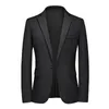 Högkvalitativ mäns brittisk stil 29 Färg Optial Busin Casual Middle Age Fi Elite Gentleman Slim Suit Jacket H6ph#