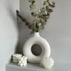 Vases Ceramic Circular Instagram Ornaments Creative Crafts Living Room Donuts