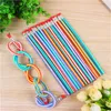 Pencils Wholesale Foldable Soft Pencil With Eraser Cute Candy Color Writing Stationery For Rewarding Kids Gift School Office Creative Otxlu