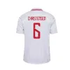 Denmark Football Jersey 2024 Nowa drużyna narodowa 2025 24 25 Koszula piłkarska Mężczyzn Kids Kit Full Set Home Red Away Mundlid Christensen Jensen Eriksen Dolberg