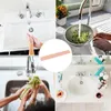 Table Mats Counter Long Drying Mat Silicone For Tableware Non-Slip Drainer Pad With Hanger Hole Bathroom Kitchen