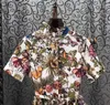 Abiti da festa in cotone abito lungo 2024 stile di moda primavera estate donne colorate farfalle stampe a maniche corta maxi casual