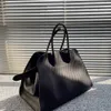 The Row Bag Margaux 15 Tote Bag Smooth Litchi Pattern Borsa a tracolla portatile di grande capacità 240328