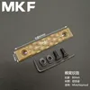 120mm/80mm Metal Woodguard MLOK/KEYMOD Honeycomb Pop Woodguard Toy Model Woodguard Strip