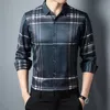 قميص طباعة من الرجال عالي الجودة FI قميص قميص Sleve Men Top Clothing T8HO#