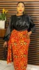 MD Plus Size Afrikaanse Elegante Feestjurken voor Vrouwen Mode Chiffon Maxi Lange Jurk Kaftan Moslim Gown Dames Kleding 240315